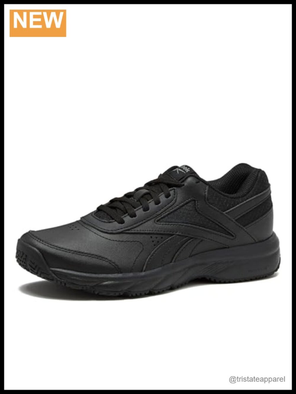 Non Slip Work Shoes Women Slip Resistant Leather Memory Foam